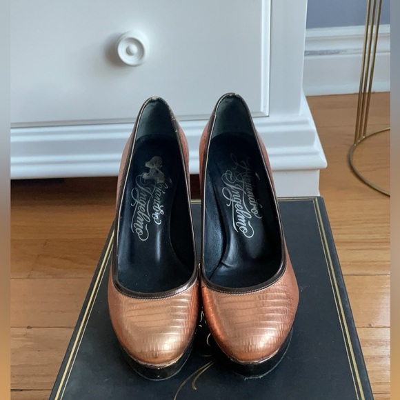 Alejandro Ingelmo rose gold heels - 5.5 - Picture 2 of 5